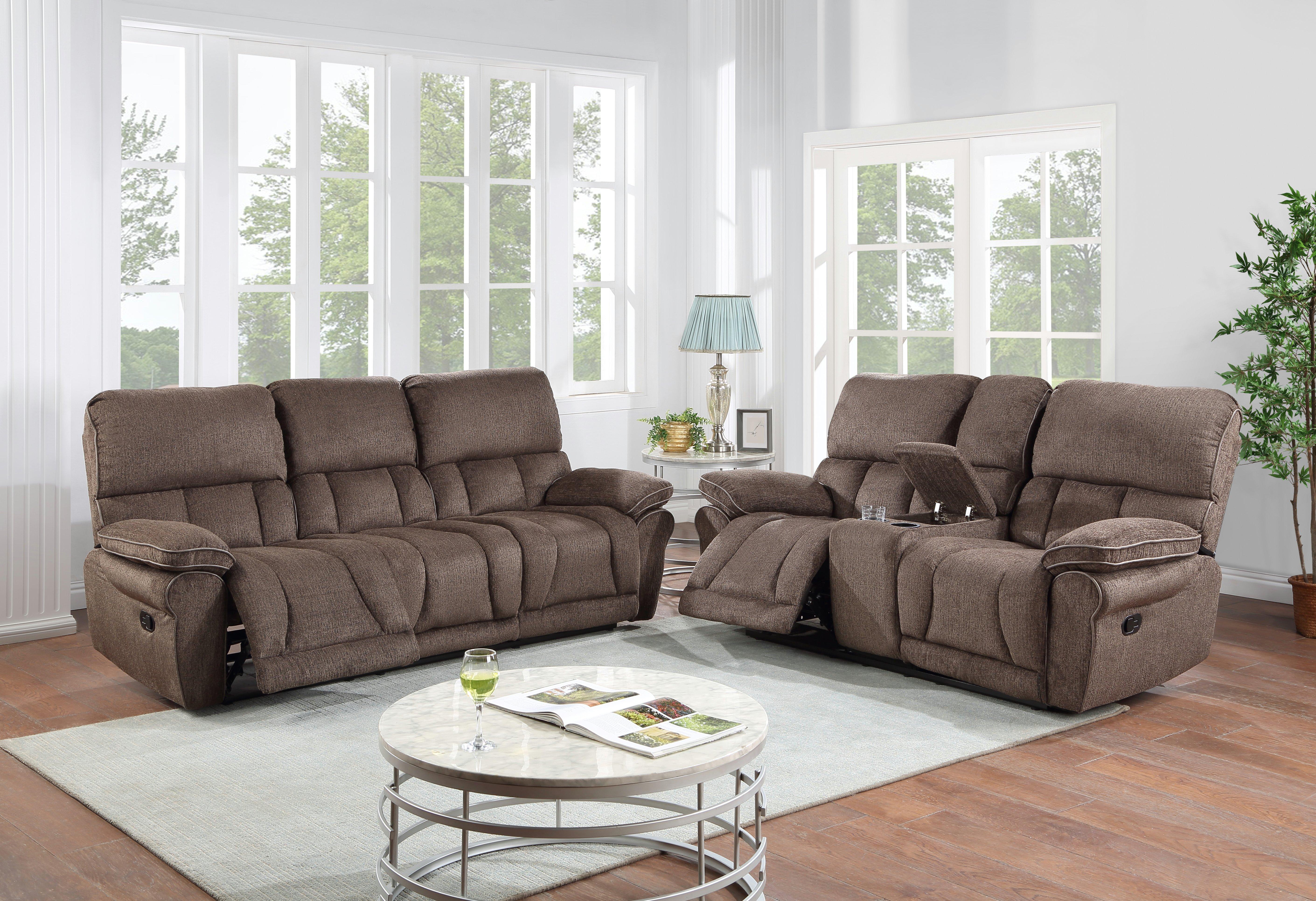 Rent to Own Amalfi Stonehill Reclining Sofa Reclining Loveseat w